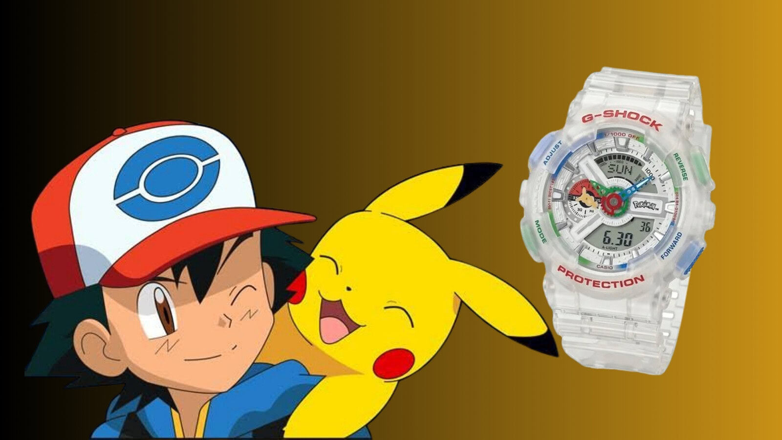 Casio G-Shock x Pokémon: il nuovo orologio che farà impazzire i collezionisti
