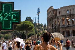 Ondata di calore record in Europa: l’Italia ha 15 città da bollino rosso