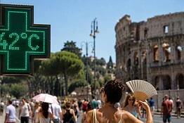 Ondata di calore record in Europa: l’Italia ha 15 città da bollino rosso
