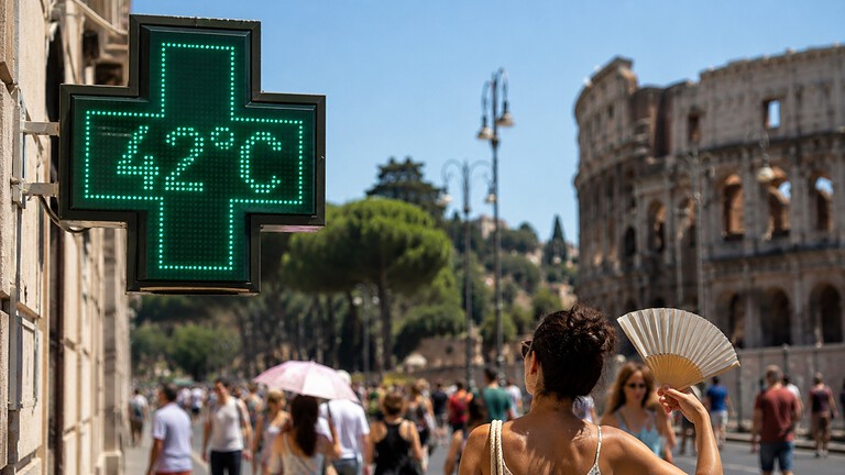 Ondata di calore record in Europa: l'Italia ha 15 città da bollino rosso