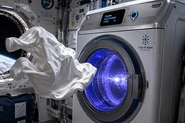 Bucato nello spazio: sarò possibile farlo con il plasma freddo