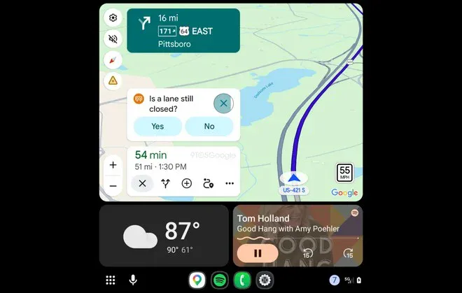 Google Maps Android Auto
