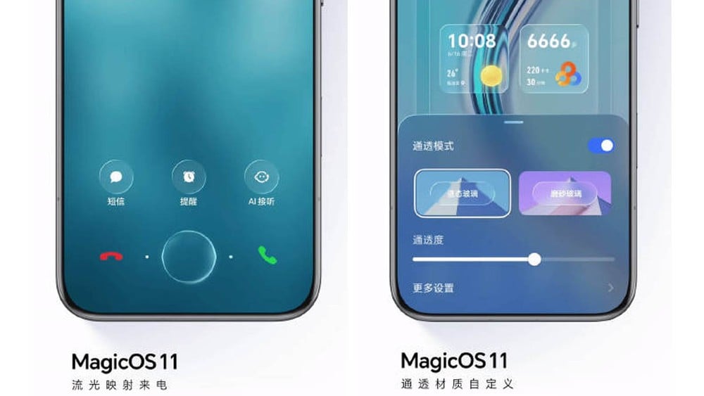 MagicOS 11 HONOR: MagicOS 11 porta il Liquid Glass di Apple su Android, eccolo