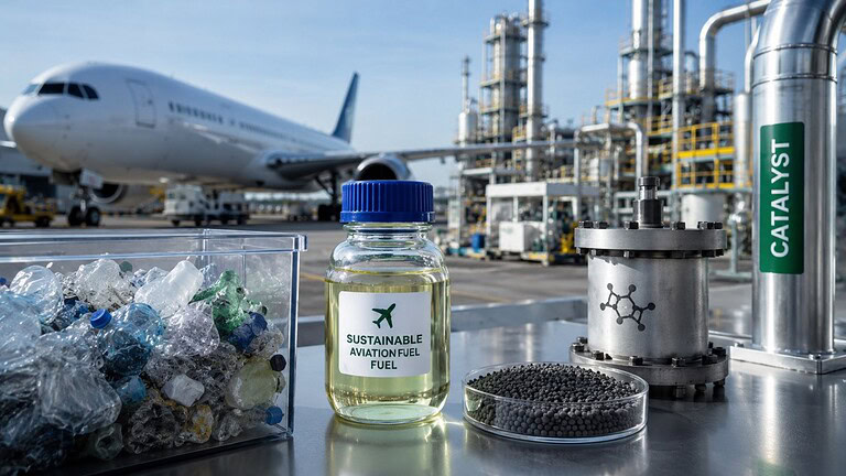 Carburante per aerei dalla plastica riciclata: la scoperta dei ricercatori cinesi