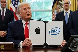 Apple e Intel insieme per i chip negli USA? Trump annuncia l’intesa