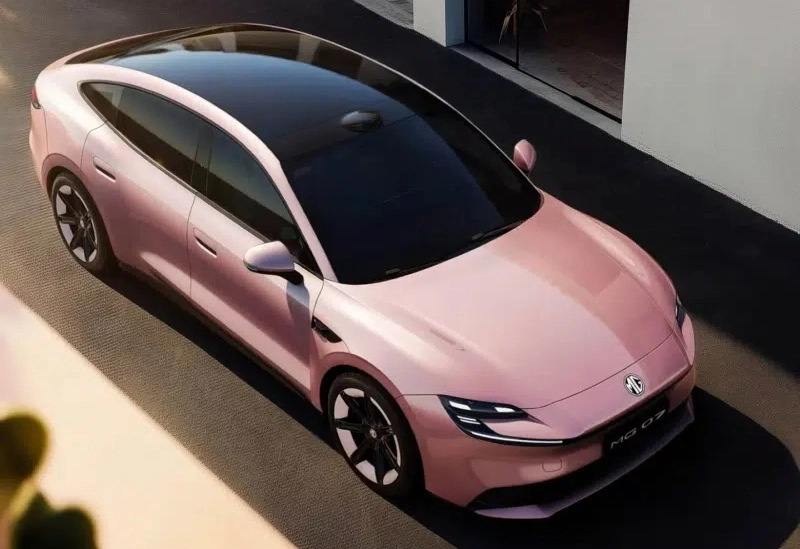 MG 07: debutta la nuova berlina elettrica con fino a 650 km di autonomia