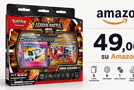 Amazon: Mazzo Pokémon Mega Lucario-ex già in preordine, data e prezzo