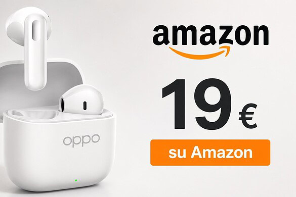 OPPO Enco Buds 3 in offerta su Amazon a 19 euro: sconto del 52%