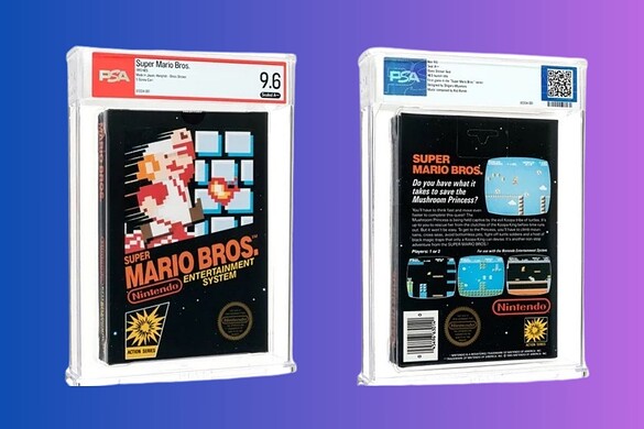 Super Mario Bros, copia sigillata da 40 anni venduta a 3 milioni di dollari