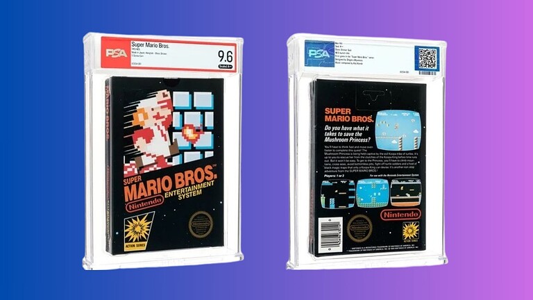 Super Mario Bros, copia sigillata da 40 anni venduta a 3 milioni di dollari