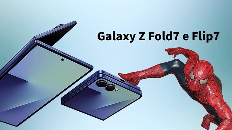 Samsung Galaxy Z Flip 7 e Fold 7 protagonisti nel nuovo Spider-Man