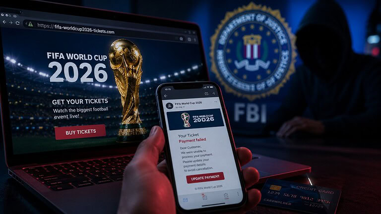 Mondiali 2026, l'FBI avverte: siti falsi e truffe phishing in agguato