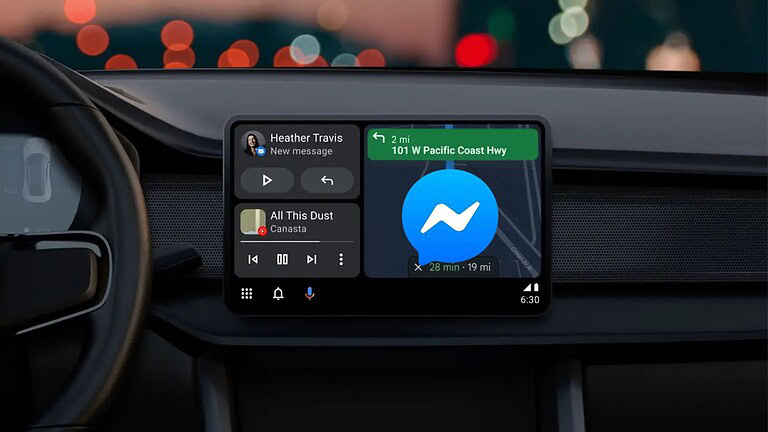 Facebook Messenger sparito da Android Auto: cosa sta succedendo