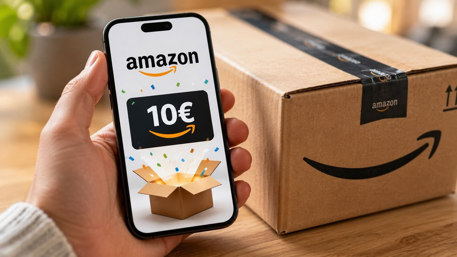 Amazon regala 10€ a chi prova l'app per la prima volta: come ottenerli