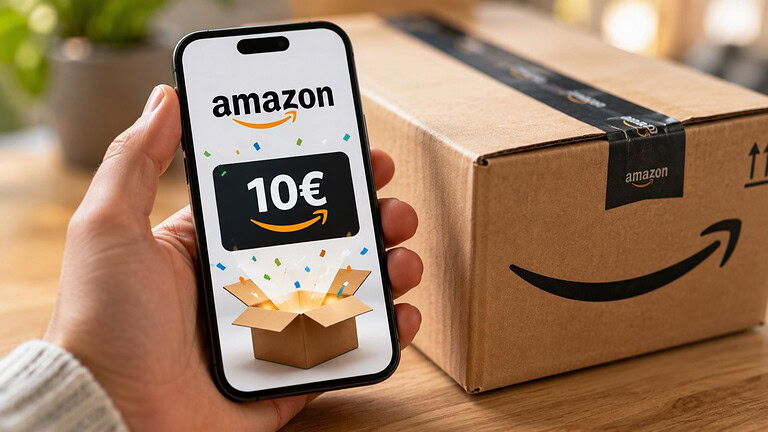 Amazon regala 10€ a chi prova l'app per la prima volta: come ottenerli