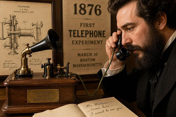 Telefono, ecco quali furono le prime parole dette alla cornetta