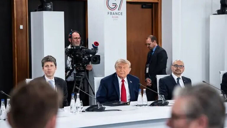 G7: i leader al tavolo con i grandi dell'AI, ci sono Altman, Amodei e Hassabis