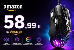 SteelSeries Aerox 5 in offerta su Amazon: leggero, RGB e ora -34%
