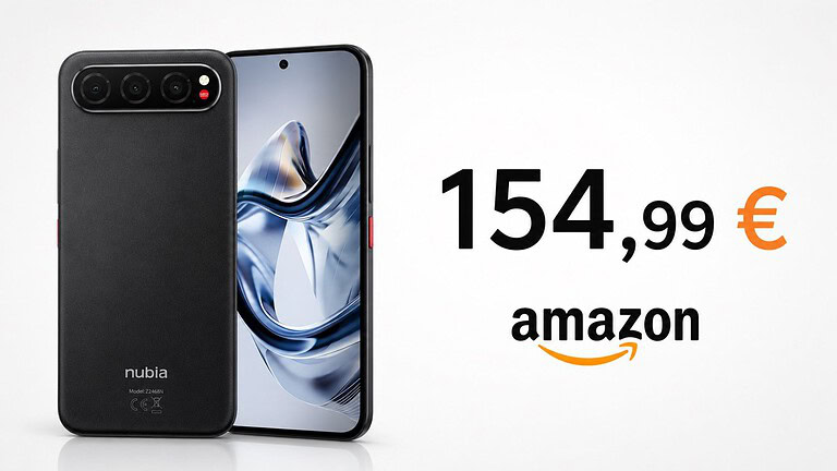nubia Air 5G in offerta su Amazon: ultrasottile con 20GB di RAM e AMOLED