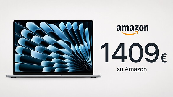 MacBook Air M5 da 15 pollici in offerta su Amazon: da comprare ora