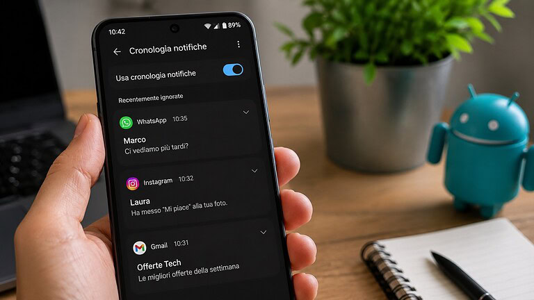 Android: notifiche cancellate? Ecco come recuperarle con un trucco
