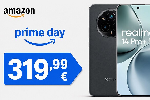realme 14 Pro+ in offerta al Prime Day: prezzo sotto i 320 euro