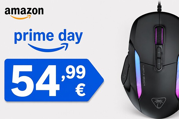 Turtle Beach Kone II in offerta al Prime Day: il mouse gaming scende a 54,99€