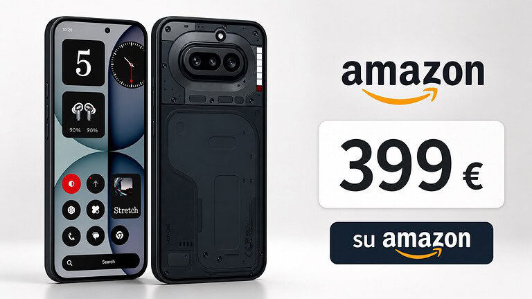 Nothing Phone (4a) in offerta a 399€ su Amazon, è un prezzone!