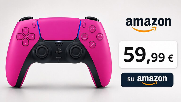 DualSense Nova Pink, il controller PS5 in sconto su Amazon a 59,99€