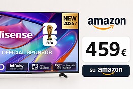 Smart TV Hisense QLED da 65 pollici a soli 459 euro su Amazon