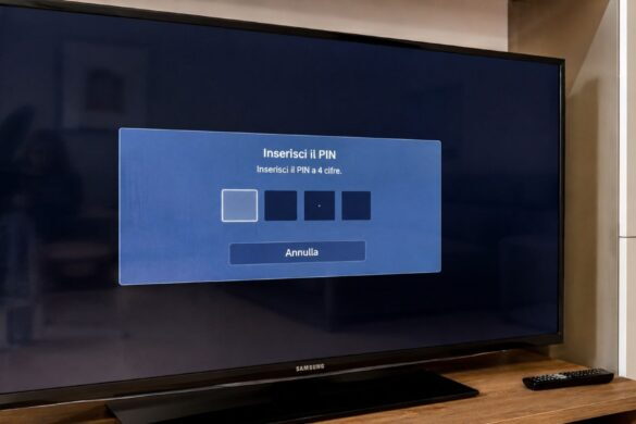 Smart TV Samsung bloccate da un pop-up misterioso che chiede la password