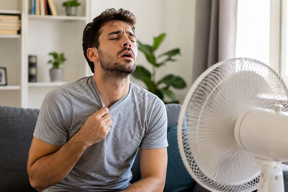 Estate: sono gli uomini a soffrire di più il caldo e a cedere all’aria condizionata