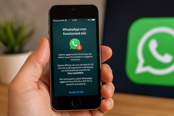WhatsApp: questi iPhone da novembre non potranno più usare l’app