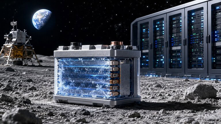 Batterie al grafene: ecco il modello che resiste fino a -80°C nello spazio