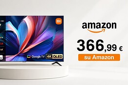Xiaomi TV A Pro 55 pollici QLED 4K sotto i 400 euro su Amazon