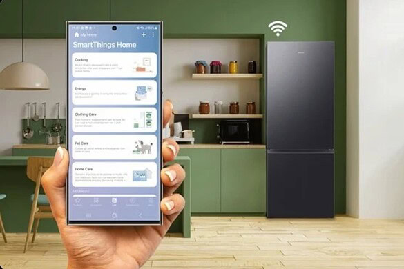 Samsung F1rst 75 AI: il frigorifero che taglia consumi e sprechi