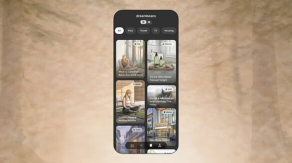 Dreambeans è la nuova app di Google contro il doomscrolling