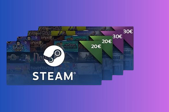 Steam dice addio alle carte regalo fisiche: la colpa è dei truffatori