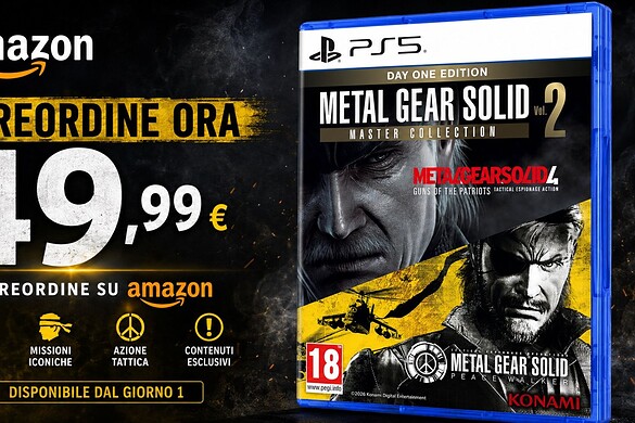 Metal Gear Solid: Master Collection Vol. 2 già prenotabile su Amazon