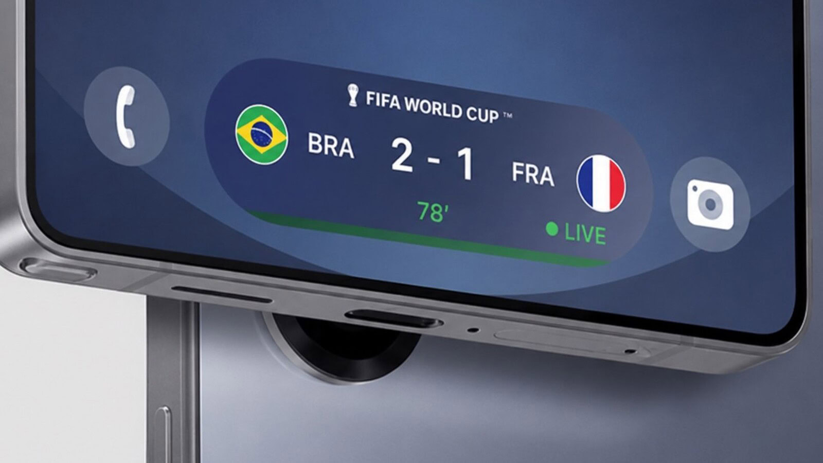 Samsung Galaxy porta i gol del Mondiale 2026 su Always On Display
