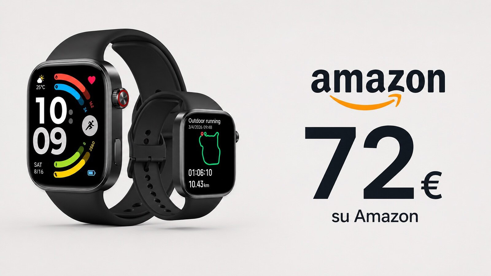 Xiaomi Redmi Watch 6 in offerta: sconto del 40% su Amazon per il Prime Day