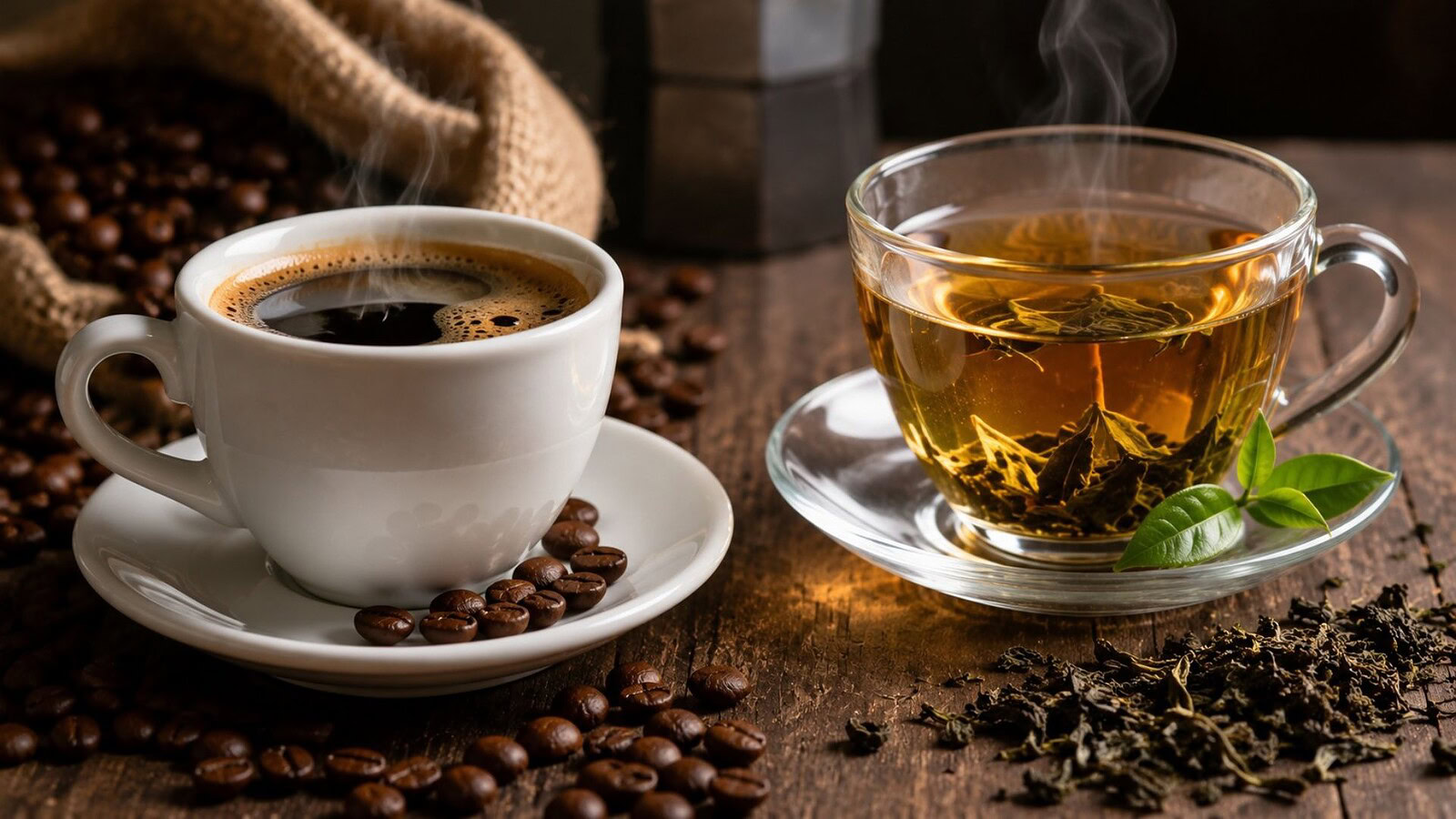 Caffè o tè: ecco quale dei due da la migliore energia