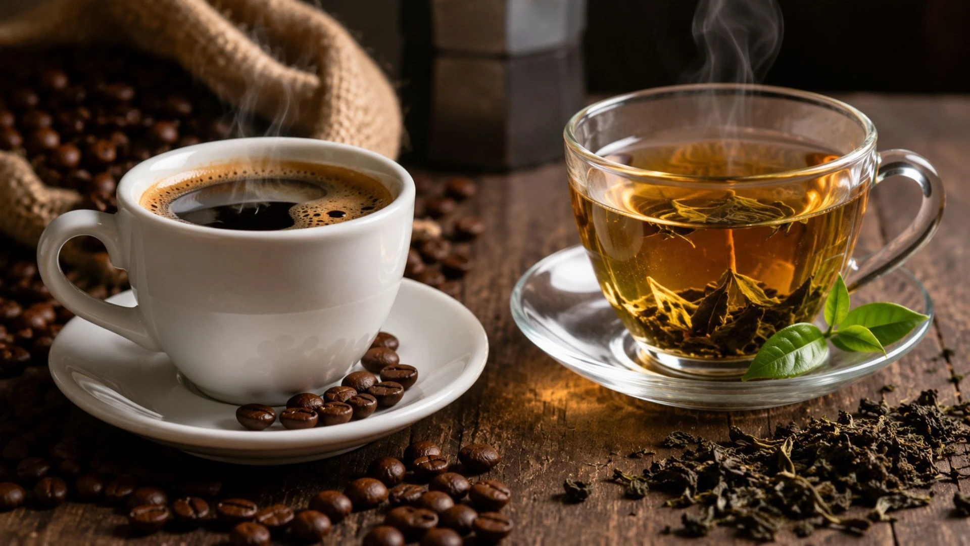 Caffè o tè: ecco quale dei due da la migliore energia