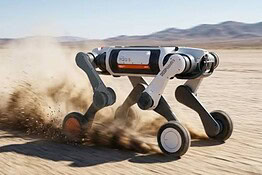 Lynx M20S, il robot quadrupede che cammina dove l’uomo non può