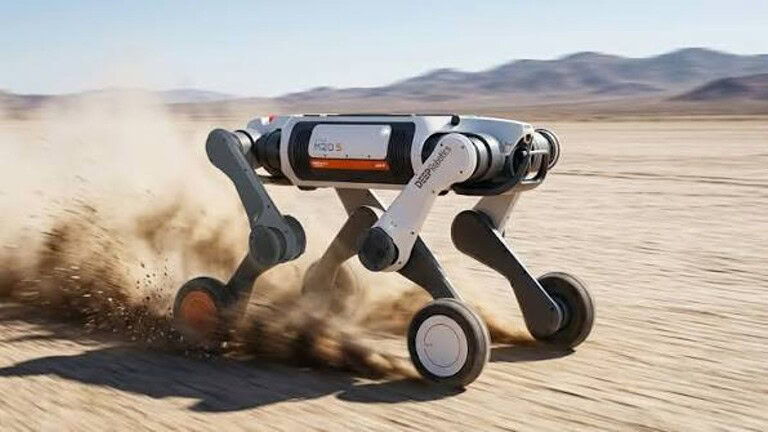 Lynx M20S, il robot quadrupede che cammina dove l'uomo non può