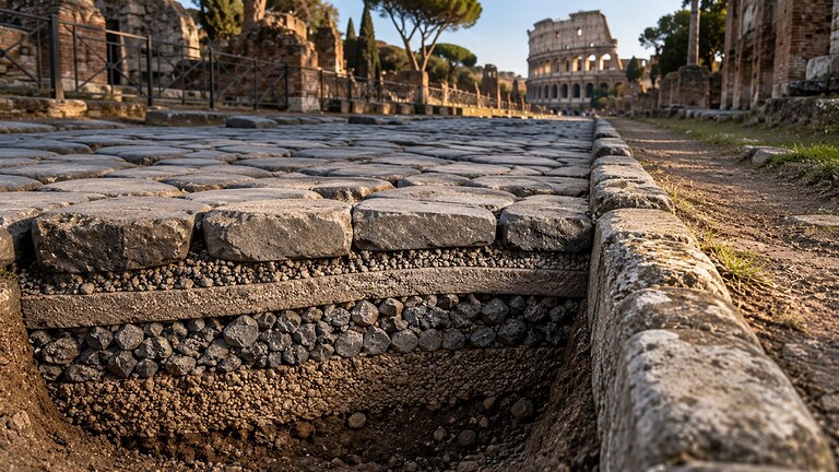 Strade romane: il segreto ingegneristico che le rende eterne