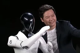Xiaomi CyberOne, il robot umanoide che scatta foto da solo con uno smartphone