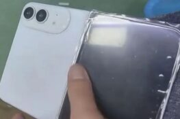 iPhone Ultra si mostra in bianco: il primo pieghevole Apple in foto