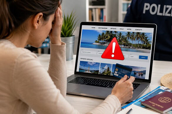 Truffe online, allarme Polizia Postale sui falsi siti di viaggi