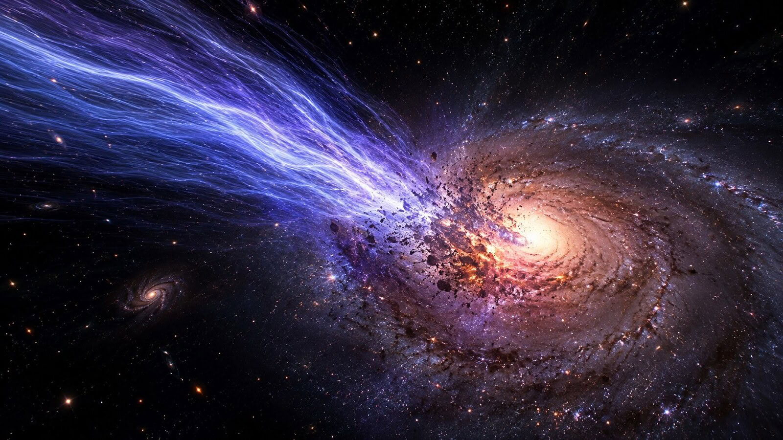 Vento cosmico può spegnere una galassia troppo presto: la scoperta